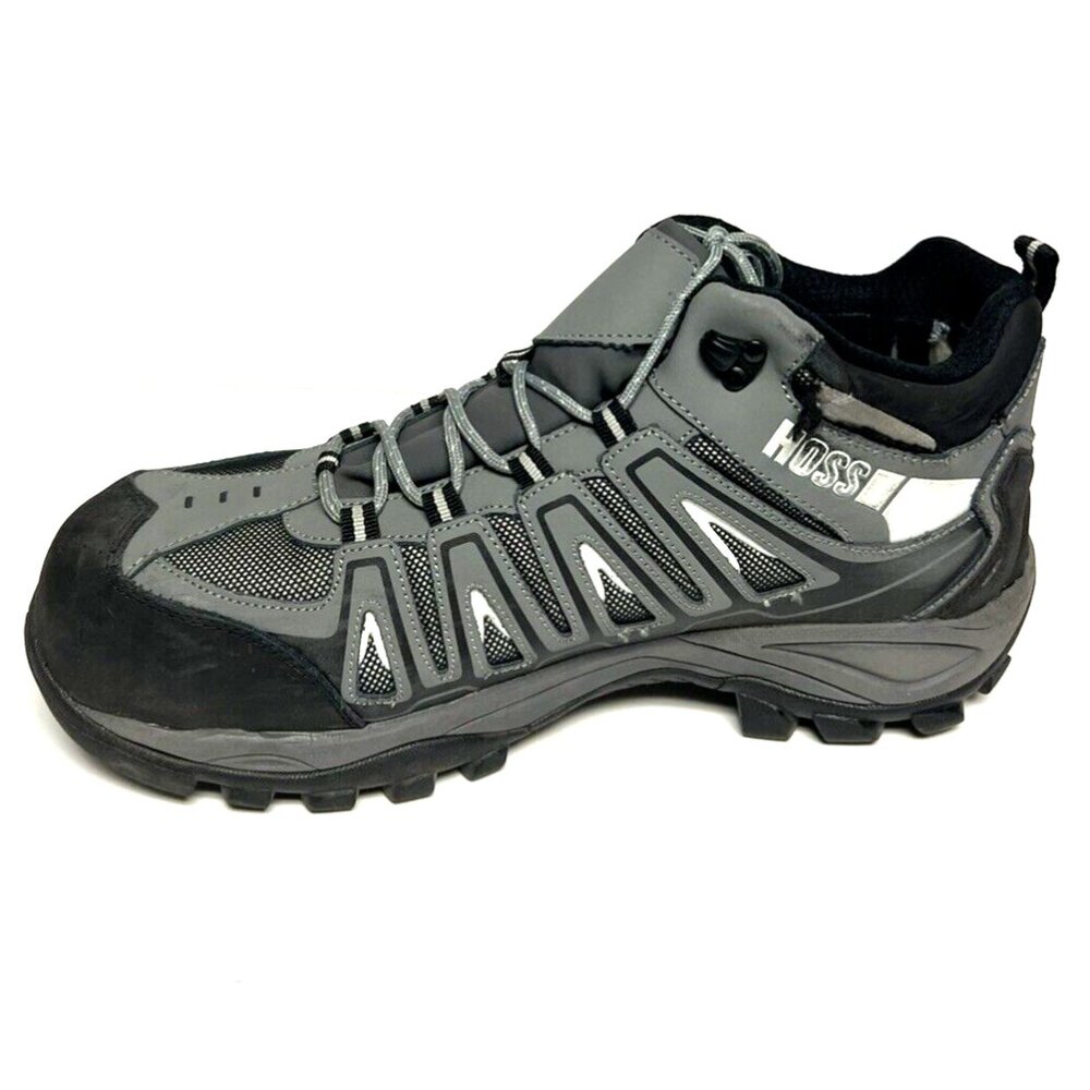 Hoss Men's Trail Hiking Shoes Gray Size 13 M